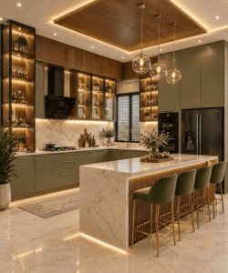 wooden modular Kitchen in Gwalior